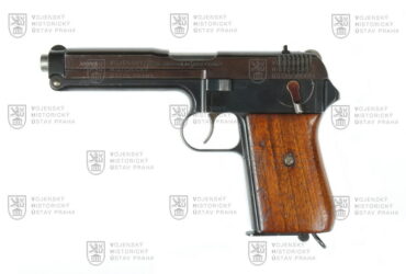 Prototyp čs. pistole vz. 38 v ráži 9 mm Parabellum