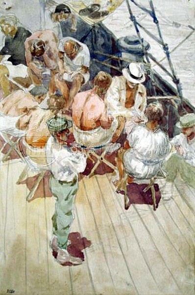 František Syrový: Ranní hygiena; 1920
