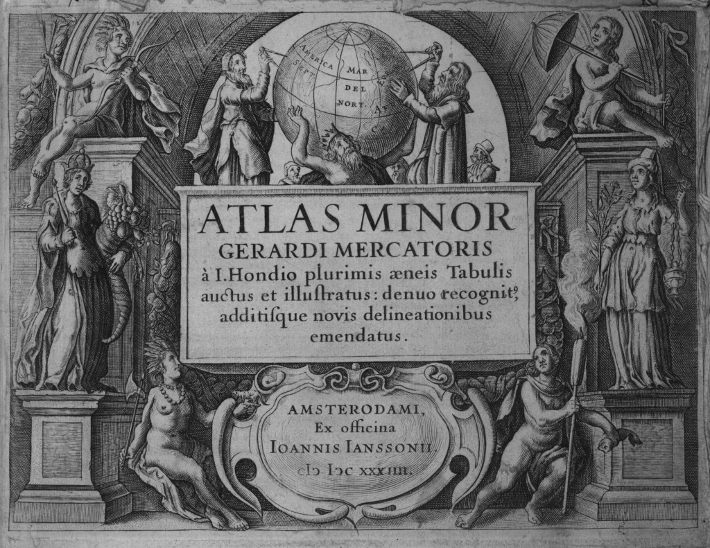 MERCATOR, Gerardus. Atlas Minor Gerardi Mercatoris