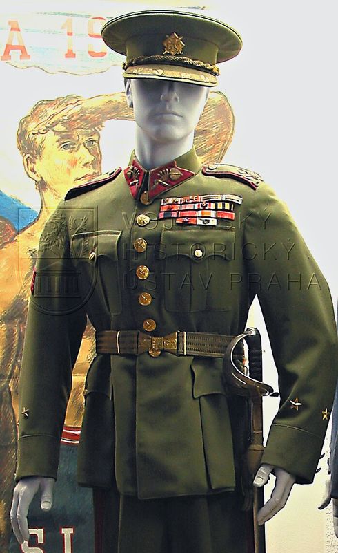 Stejnokroj generála Rudolfa Medka