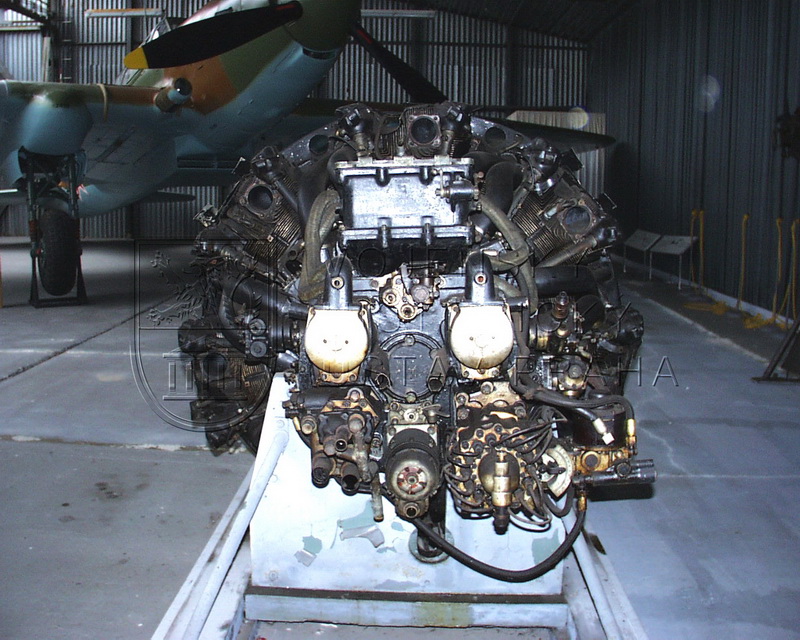 Letecký motor Švecov AŠ-82 FN, výr. č. 8213358