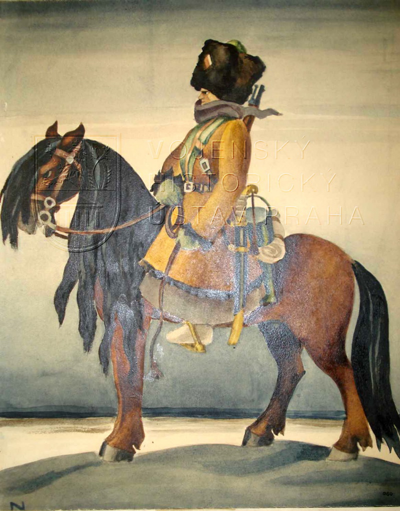 Nikodem Viktor: Jízdní rozvědčík; Rusko; kolem 1919