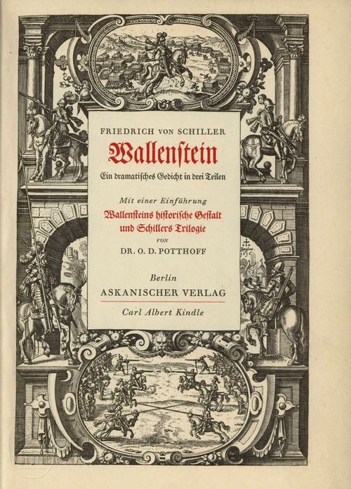 Friedrich Schiller: Wallenstein