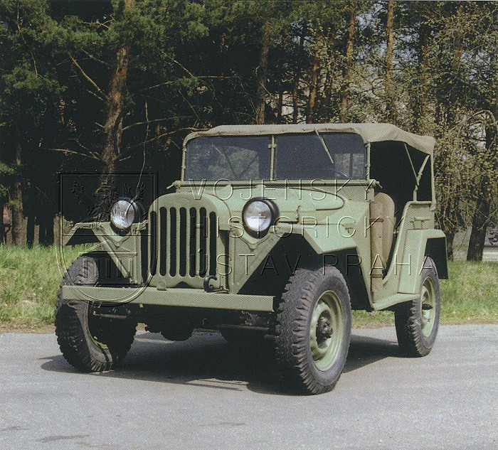 Osobní terénní automobil GAZ-67 B „Čapajev“