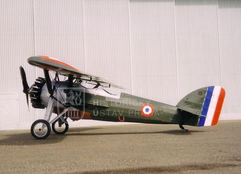 Francouzský školní letoun Morane Saulnier MS-230 Et-2, výr. č. 1077