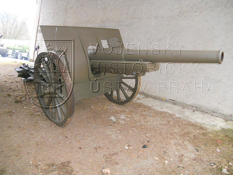 Ruský 107mm polní kanón vz. 1910 systému Schneider