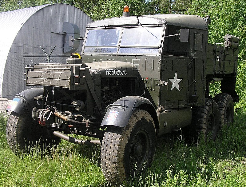 Britský vyprošťovací automobil Scammell Pioneer SV/2S