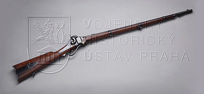 Americká vojenská puška Sharps 1859 (Sharps New Model 1859 Military Rifle)