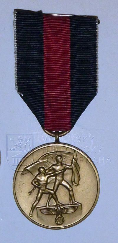 Německá pamětní medaile na 1. říjen 1938
