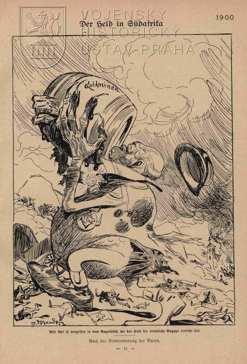 TROJAN, Johannes [et al.]. Am Pranger : England-Album des Kladderadatsch : von der Zeit des Burenkrieges bis zur Gegenwart.