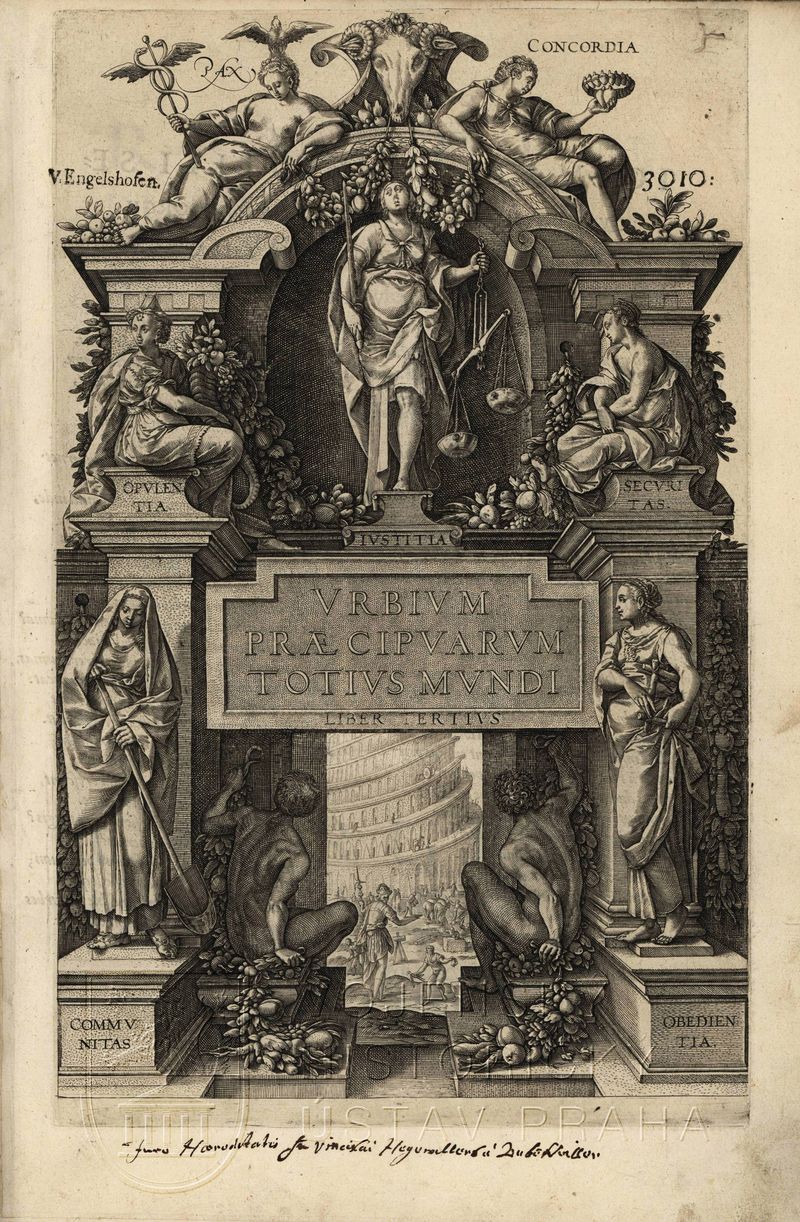 BRAUN, Georg – HOGENBERG, Franz. Vrbivm praecipvarvm totivs mvndi liber tertivs.