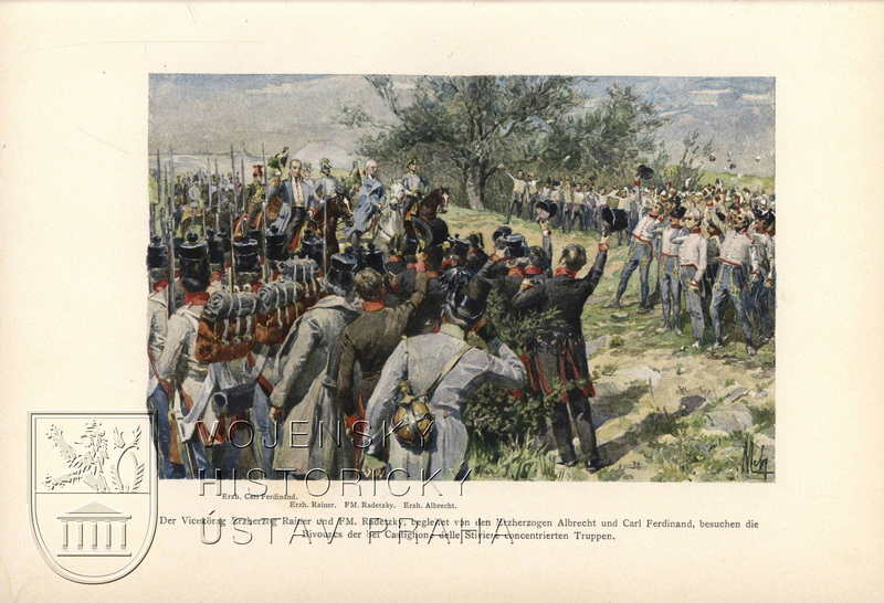 DUNCKER, Carl von. Feldmarschall Erzherzog Albrecht.