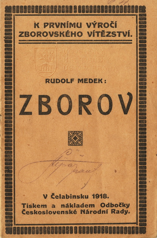 Tisk: MEDEK, Rudolf. Zborov