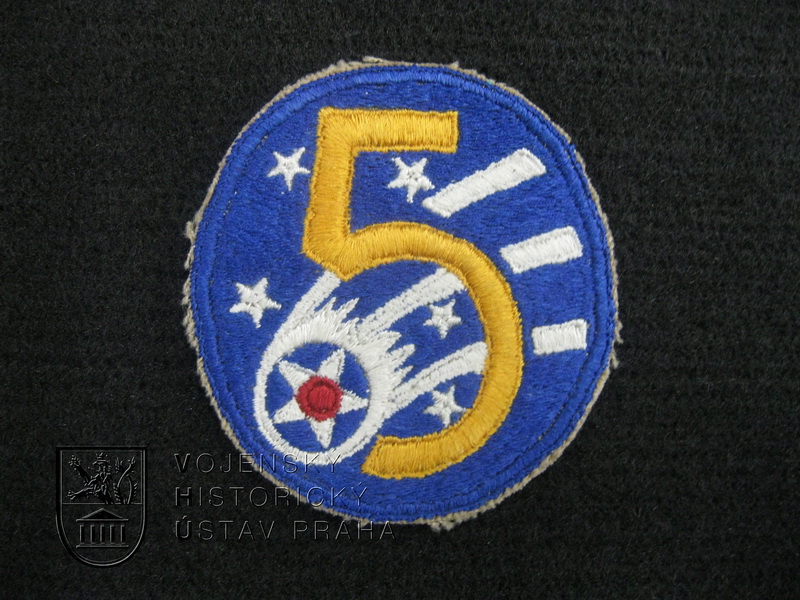 Znak 5. letecké armády, 1945