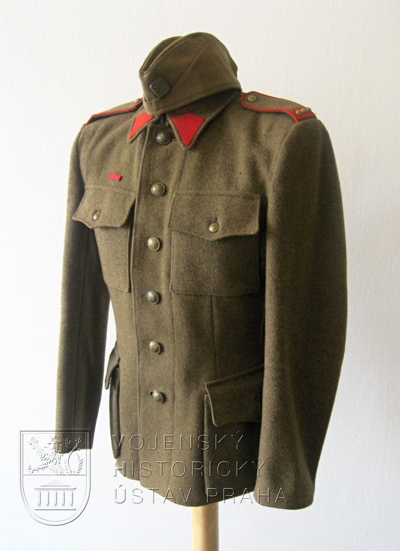 Blůza četaře 1. čs. armádního sboru v SSSR, 1945