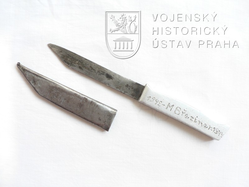 Nůž vojáka I. československé brigády v SSSR