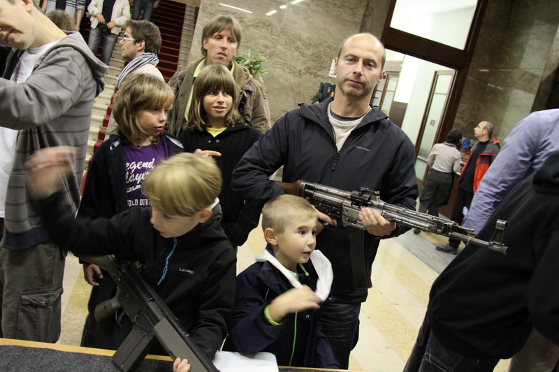 Pražská muzejní noc - Armádní muzeum Žižkov.