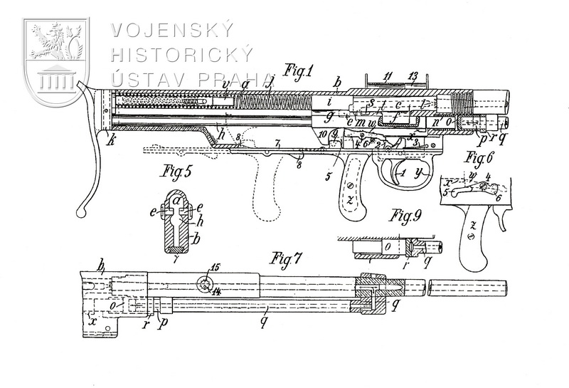 Pokusný kulomet Odkolek 1889