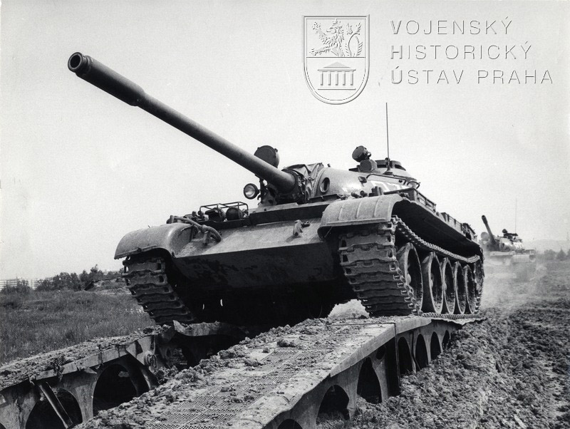 Tanky T-55 ve výzbroji československé armády