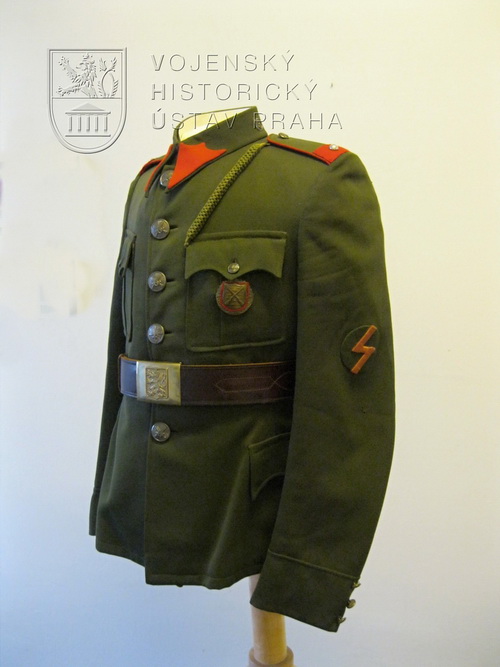 Vycházková blůza svobodníka dělostřelectva, 1936