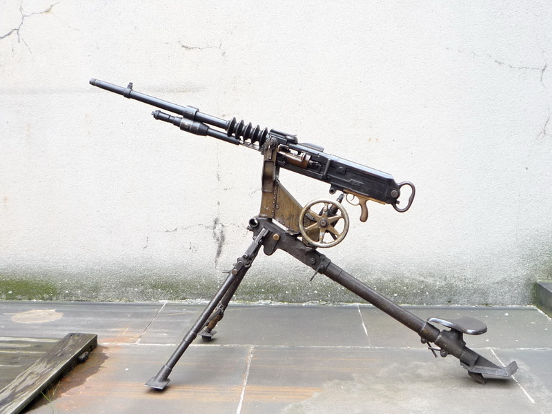 Francouzský těžký kulomet Hotchkiss M 1914