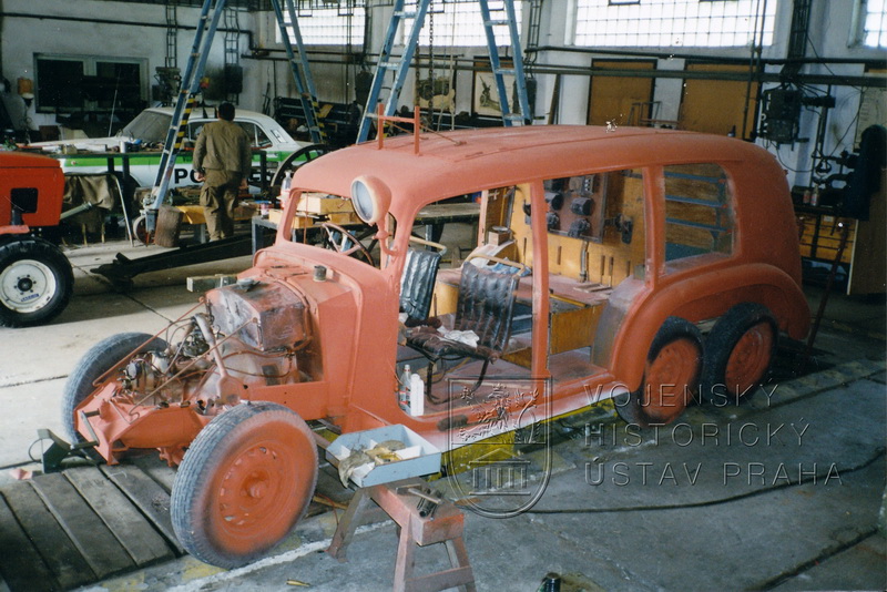 Tatra 26/52 zásahový hasičský vůz.