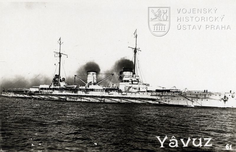 Německý bitevní křižník Goeben, posléze osmanský Yavuz Sultan Selim