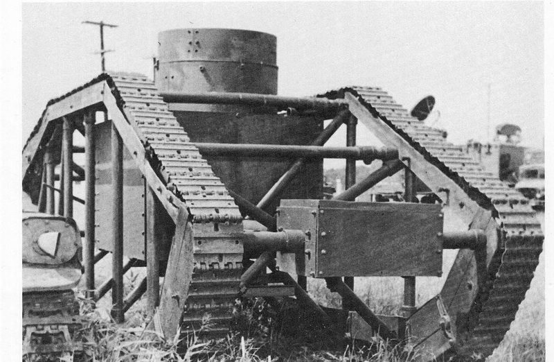 Skeleton Tank - neúspěšný americký prototyp z roku 1918. Foto sbírka VHÚ.