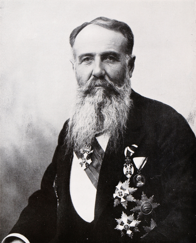 Nikola Pašić (1845–1926), srbský ministerský předseda. Foto sbírka VHÚ.