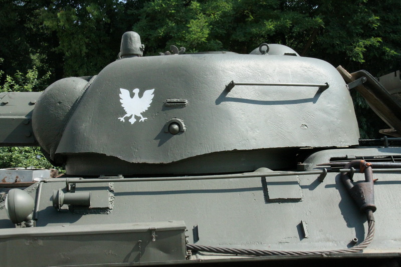 Sovětský střední tank T-34/76 vz. 1942/43. Tento typ věže byl vyráběn pouze do roku 1944. 