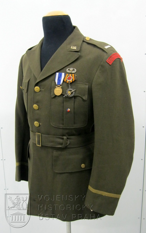 Blůza československého parašutisty, 1945