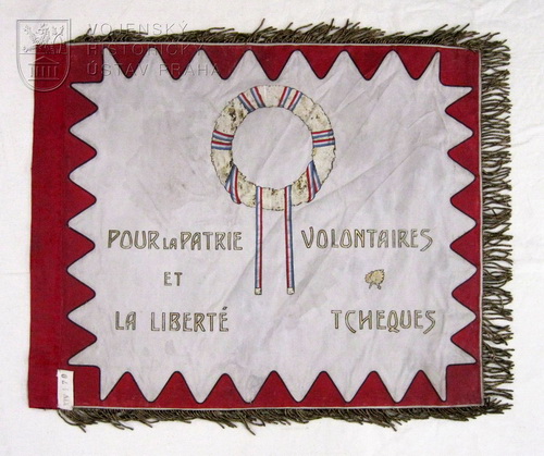 Praporek roty „Nazdar“, 1915