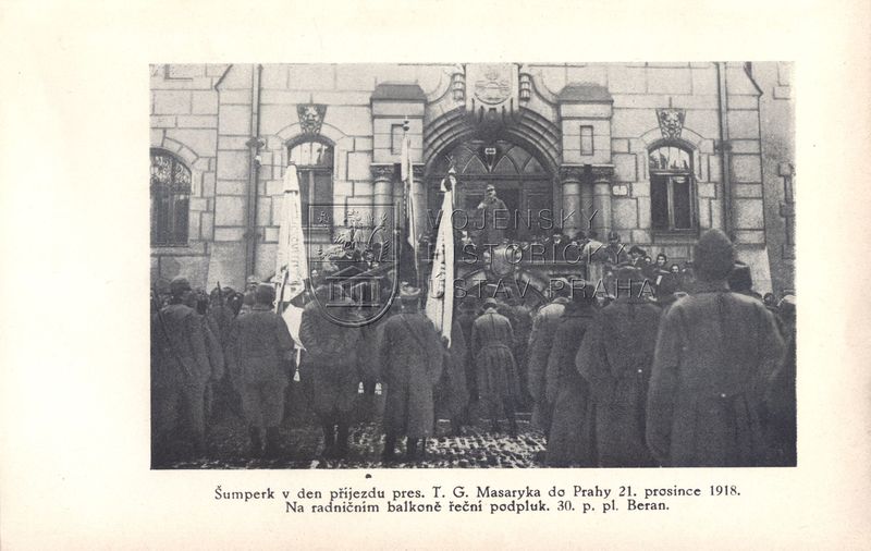 SPRINGER, Jan. Konec sudetenlandského odboje 15. prosince 1918 v Šumperku.