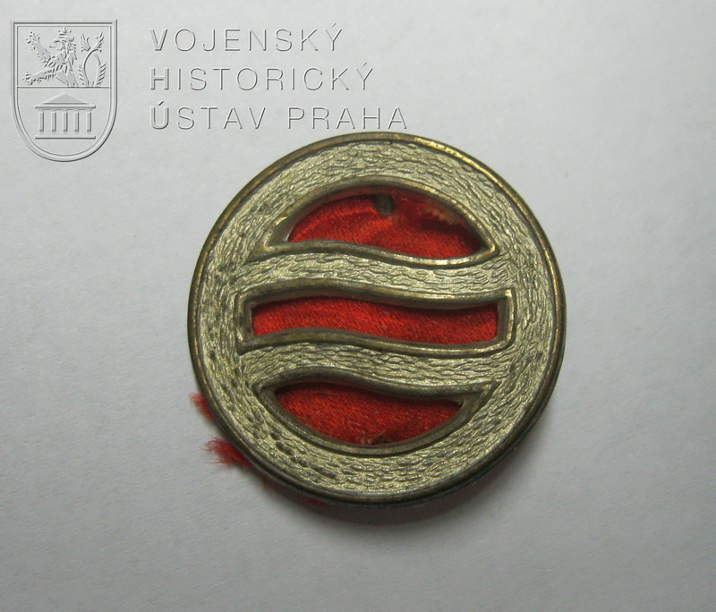 Límcový odznak dělostřeleckého pluku 401, 1938