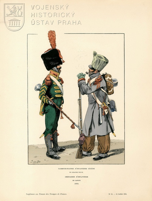 JOB. Tenues des Troupes de France: Armées de Terre et de Mer à toutes les époques