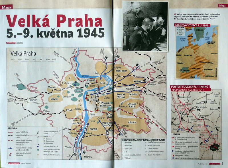 Vyšel magazín věnovaný pražskému povstání 1945, jehož autory jsou historici z VHÚ