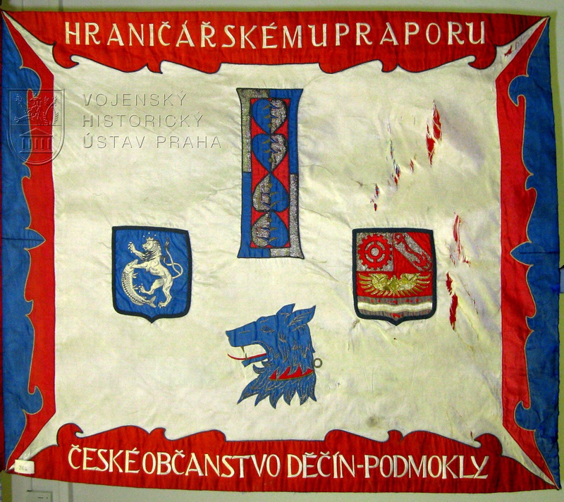 Praporec hraničářského praporu 1.