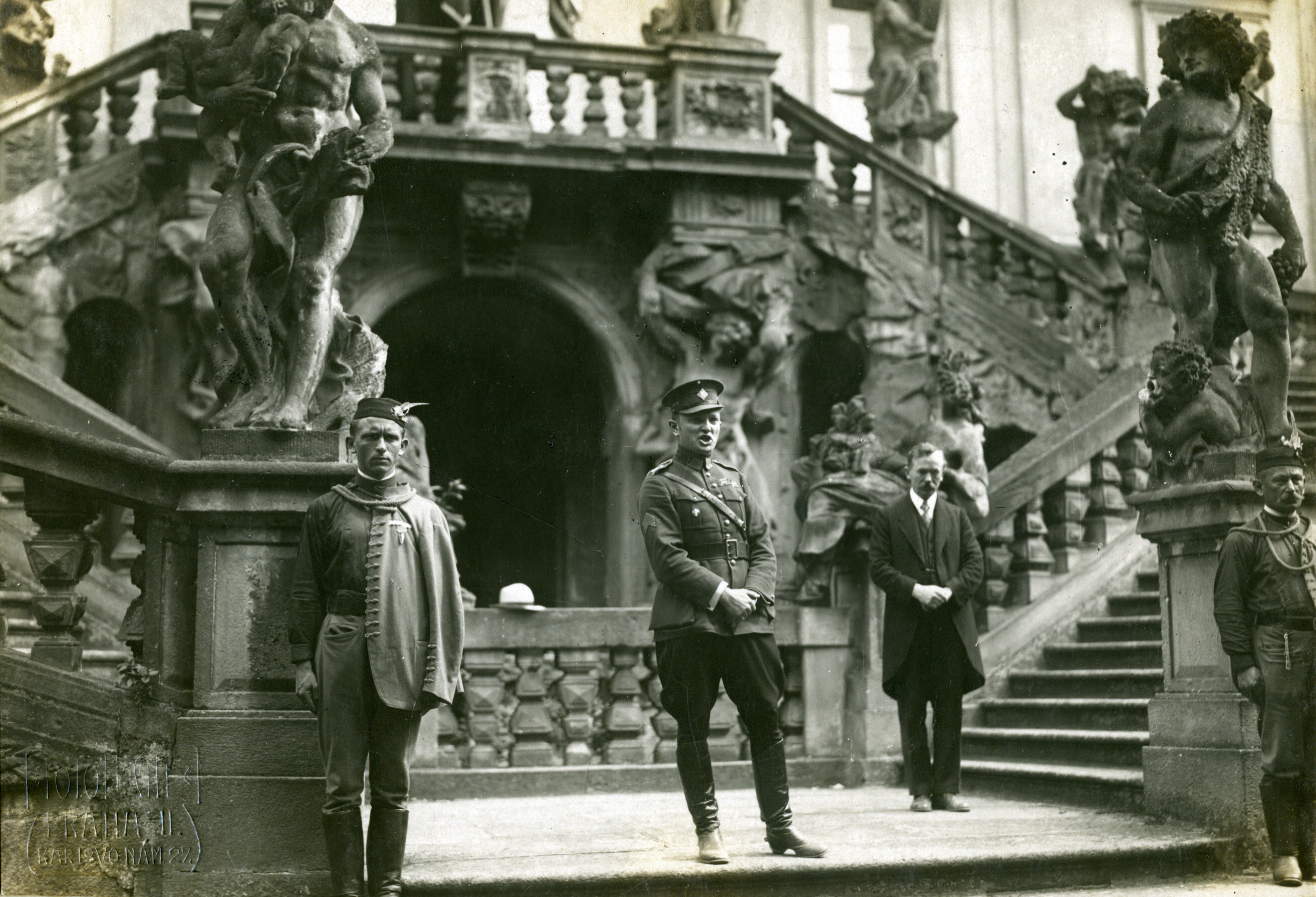 Pplk. Rudolf Medek v době zahájení činnosti Muzea čs. zahraničních vojsk Památníku odboje. Foto: VÚA-VHA