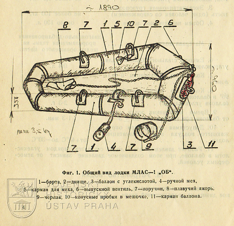 Záchranný člun MLAS-1 „OB“