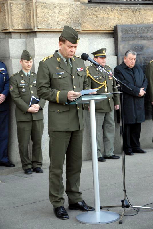 Náčelník GŠ AČR generál Josef Bečvář