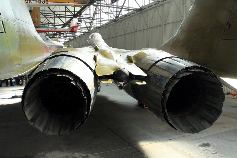 MiG-29, nový přírůstek do sbírek VHÚ v hangáru č. 40