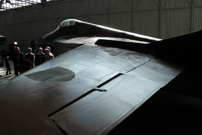 MiG-29, nový přírůstek do sbírek VHÚ v hangáru č. 40
