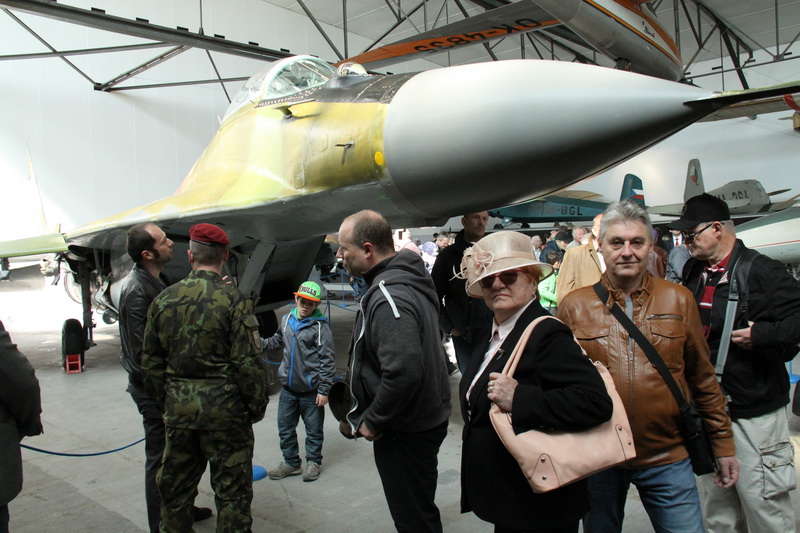 MiG-29, nový přírůstek do sbírek VHÚ v hangáru č. 40