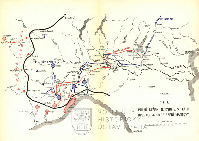 BUBLA, Jindřich. Polní tažení v jižním Německu roku 1796 a v Itálii roku 1796‒1797
