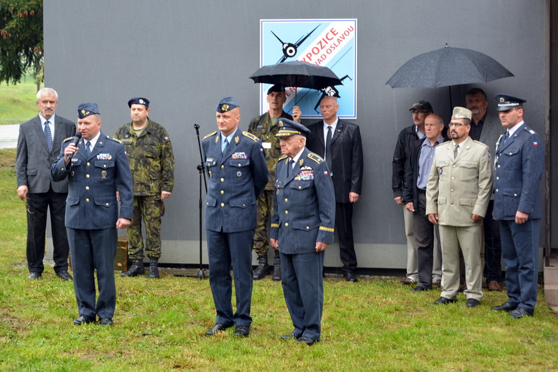 Slavnostní otevření stálé expozice letiště Náměšť nad Oslavou