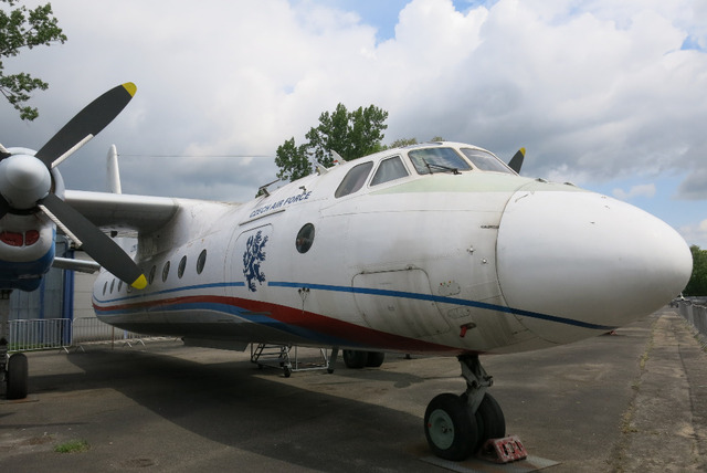  Jeden z exponátů, na kterém probíhal nácvik (AN-24).Foto Jan Smetana, Agentura logistiky.