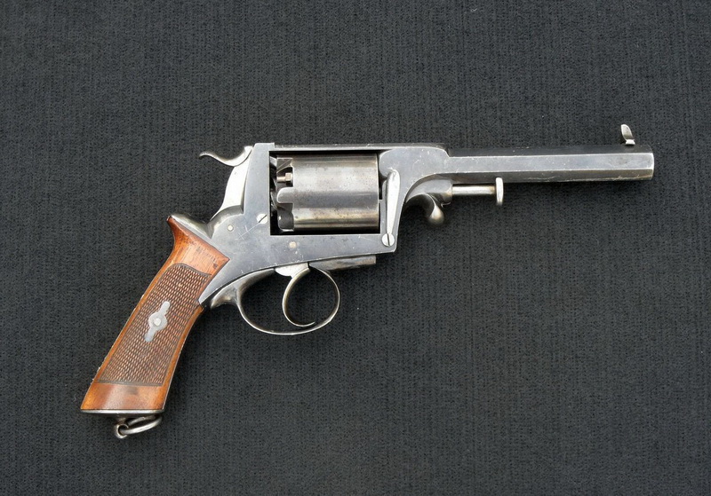 Rakouský perkusní revolver systému Scheinigg 1860