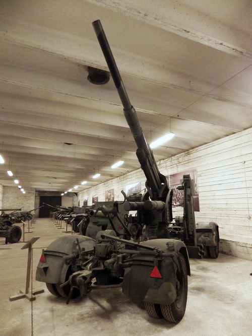 88 mm flak 37, původně z výzbroje finské armády.Foto Prokop Tomek