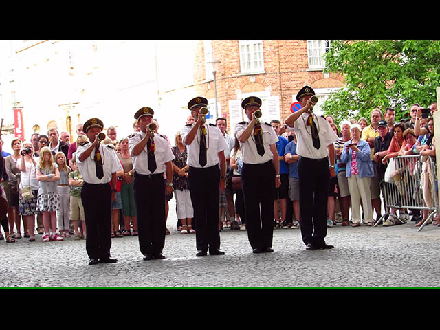 The Last Post Ceremony, Menin Gate, Ypres (10. srpna 2015)