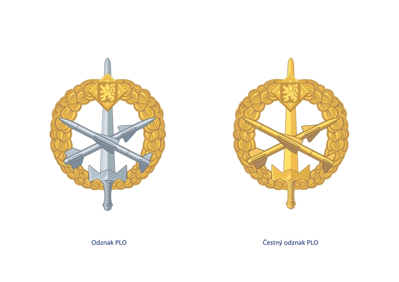 Odznak pro příslušníky protiletecké ochrany (PLO).
